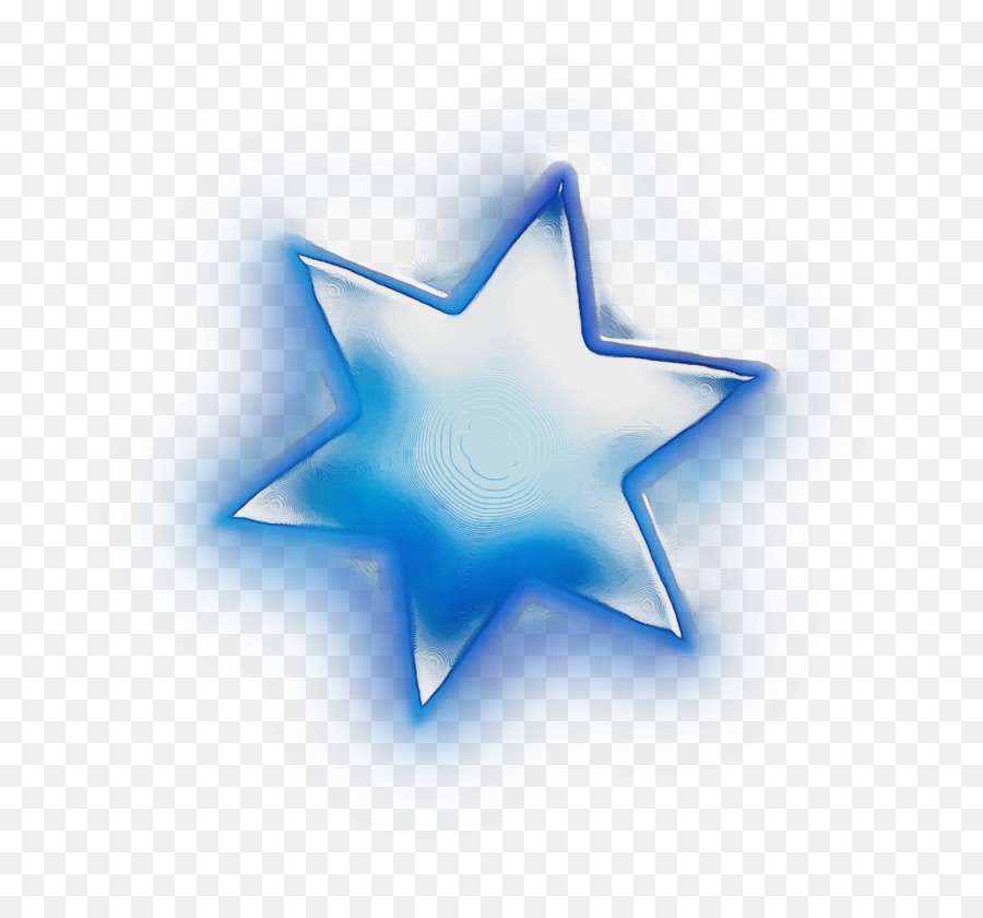 Estrella，Azul Eléctrico PNG