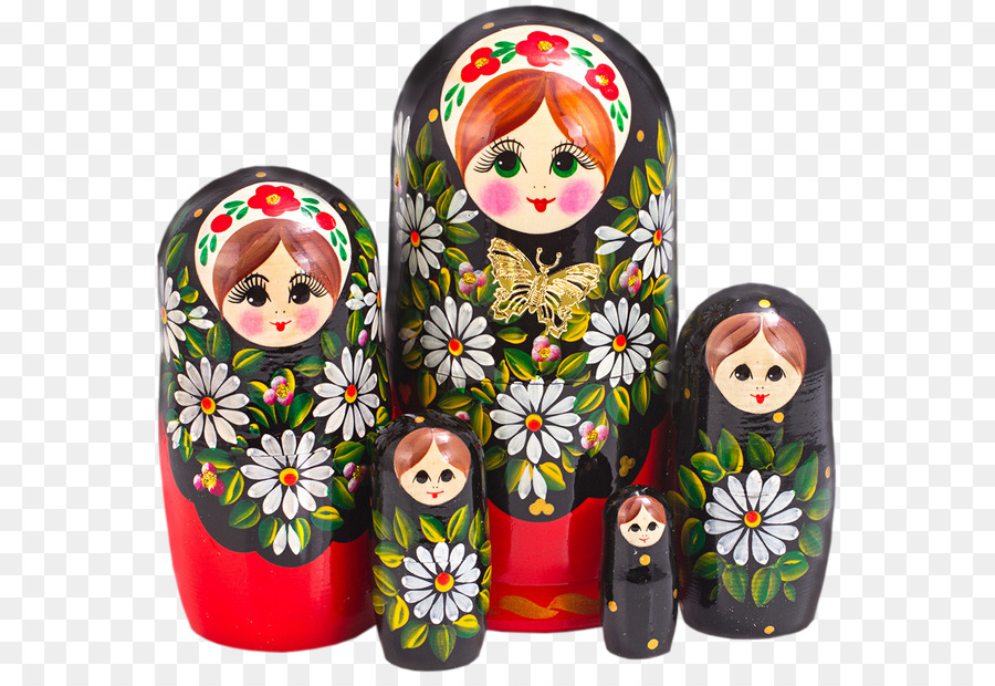 Muñecas Matrioskas，Ruso PNG