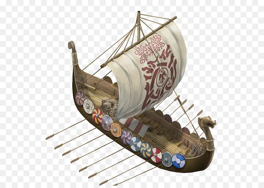 Barcos Vikingos，Dromon PNG