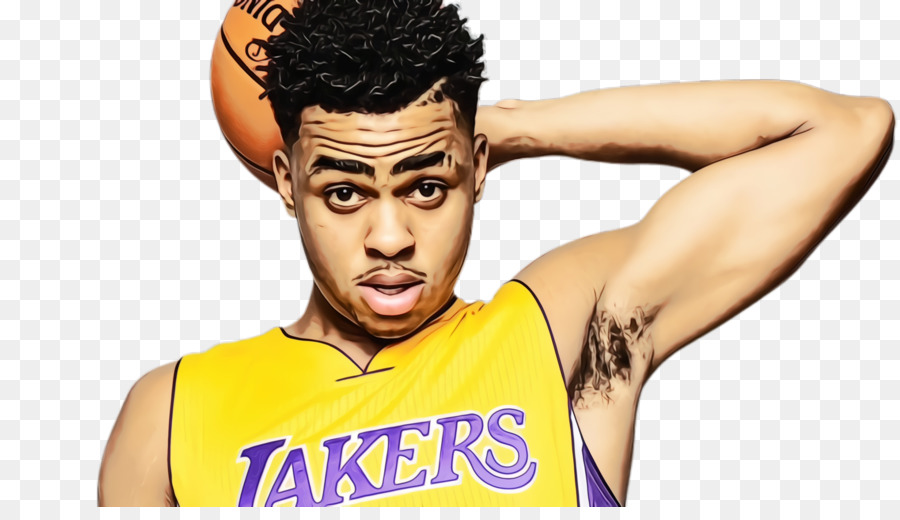 D Angelo Russell，Los Lakers De Los Angeles PNG