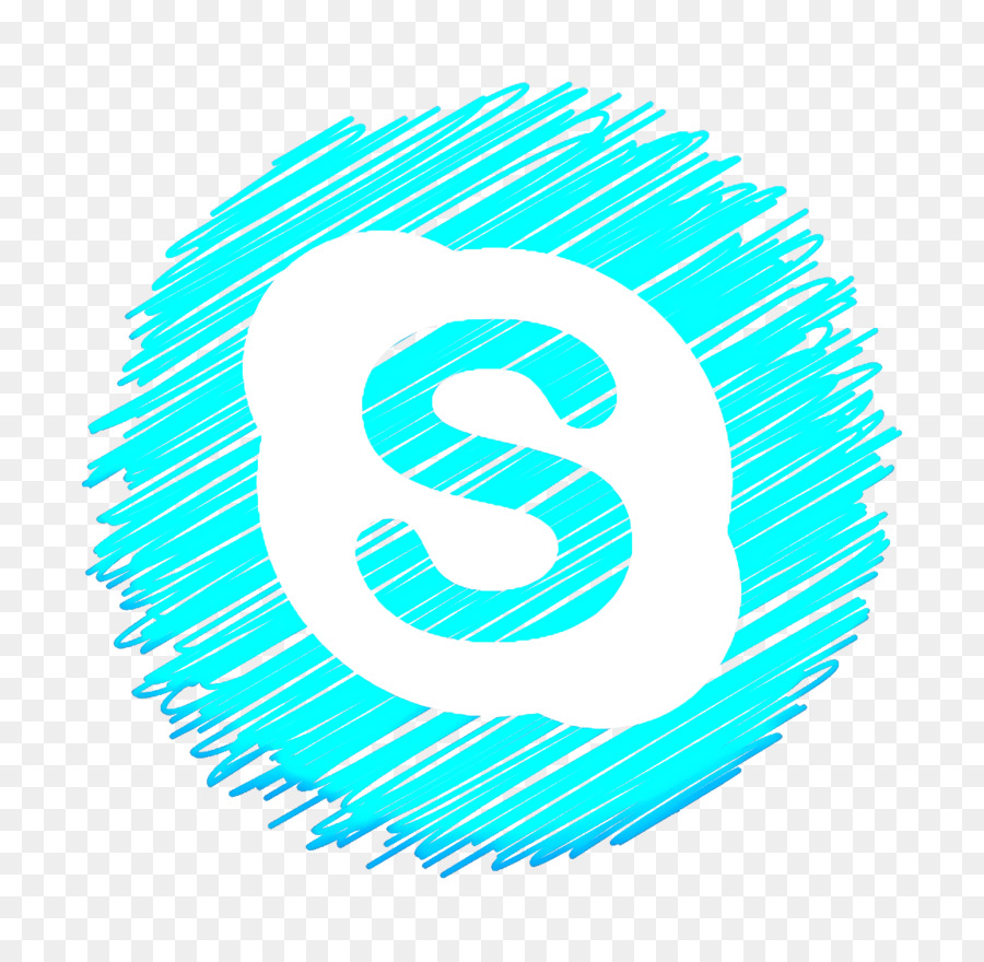 Logotipo De Skype，Comunicación PNG