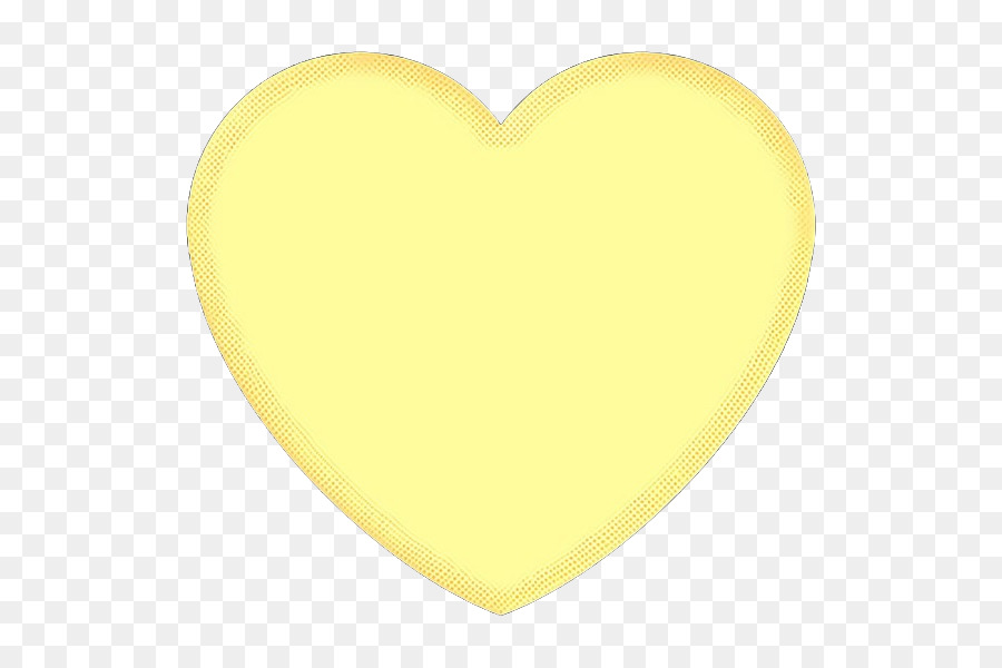 Corazón，Amarillo PNG