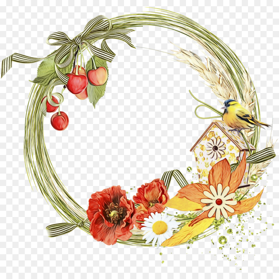 Diseño Floral，Corona PNG