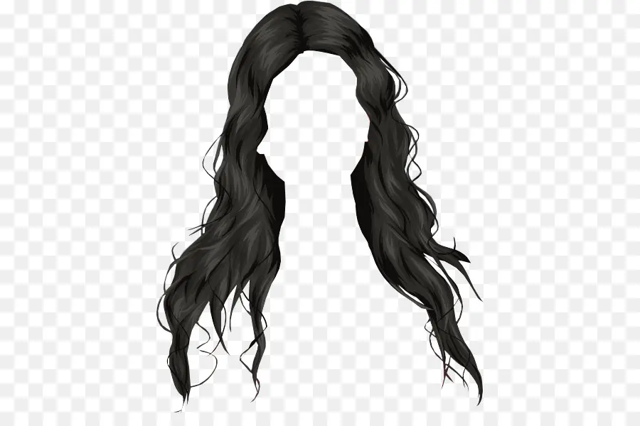 El Cabello Negro，El Cabello De La Cabeza PNG