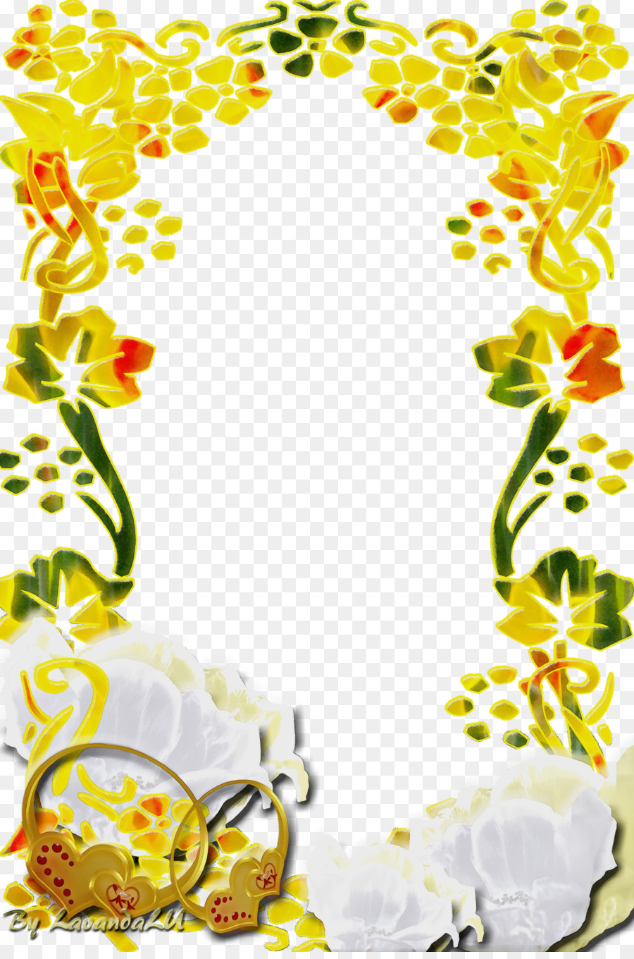 Diseño Floral，Marcos De Imagen PNG