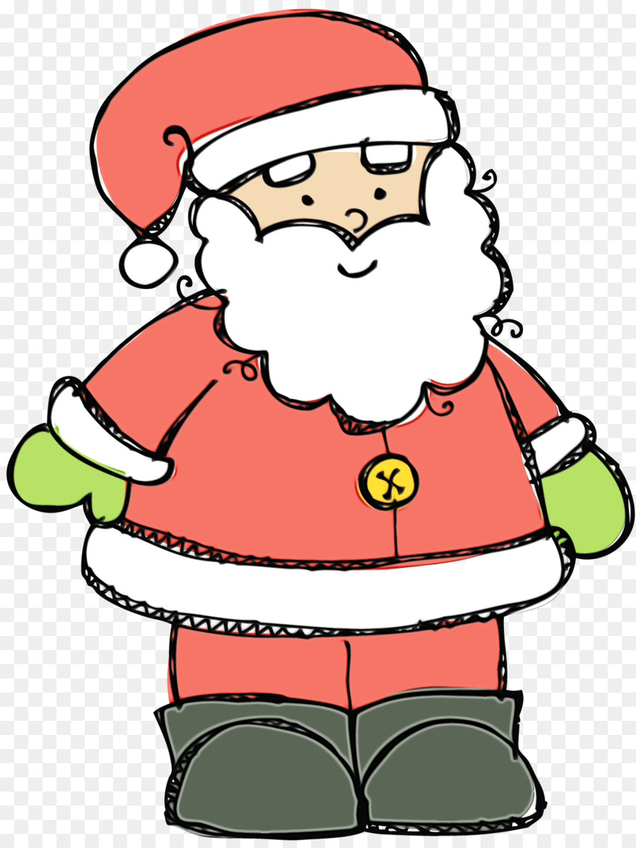 Santa Claus，Traje De Santa PNG