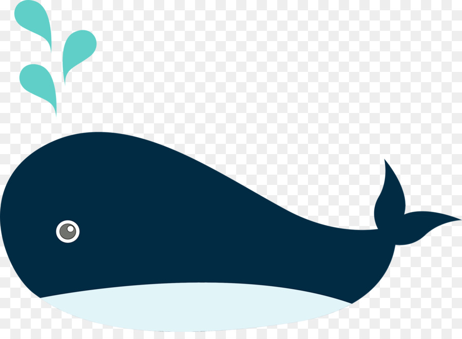 Ballena，Azul PNG