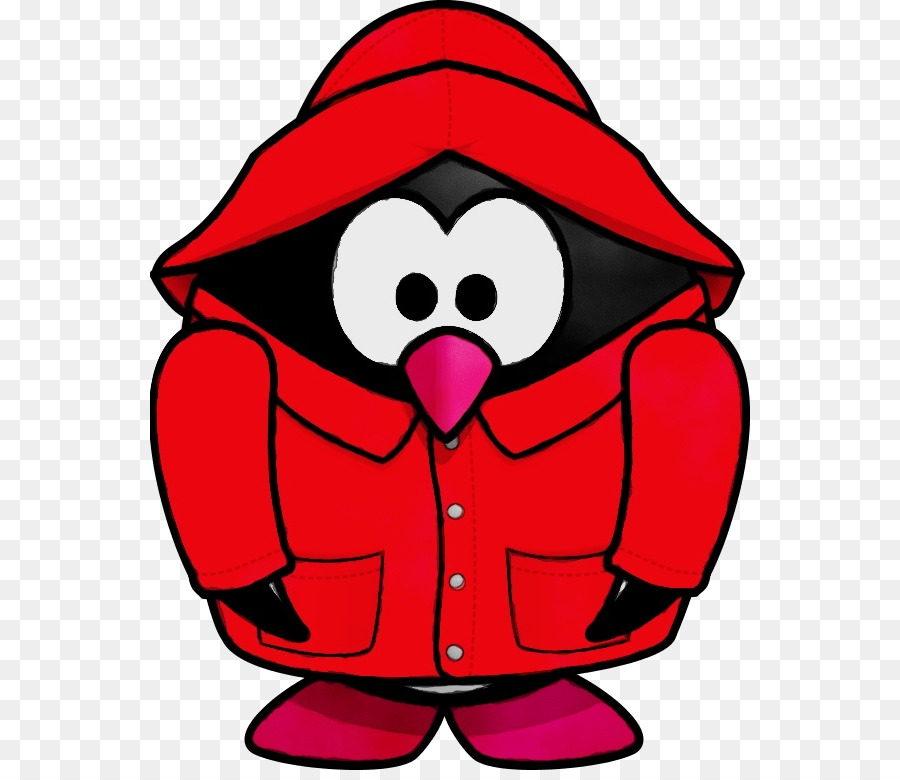 Pingüino，Impermeable PNG