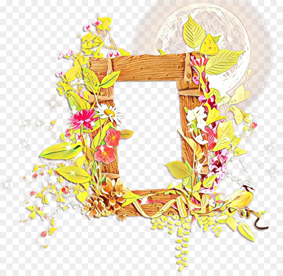 Marcos De Imagen，Diseño Floral PNG