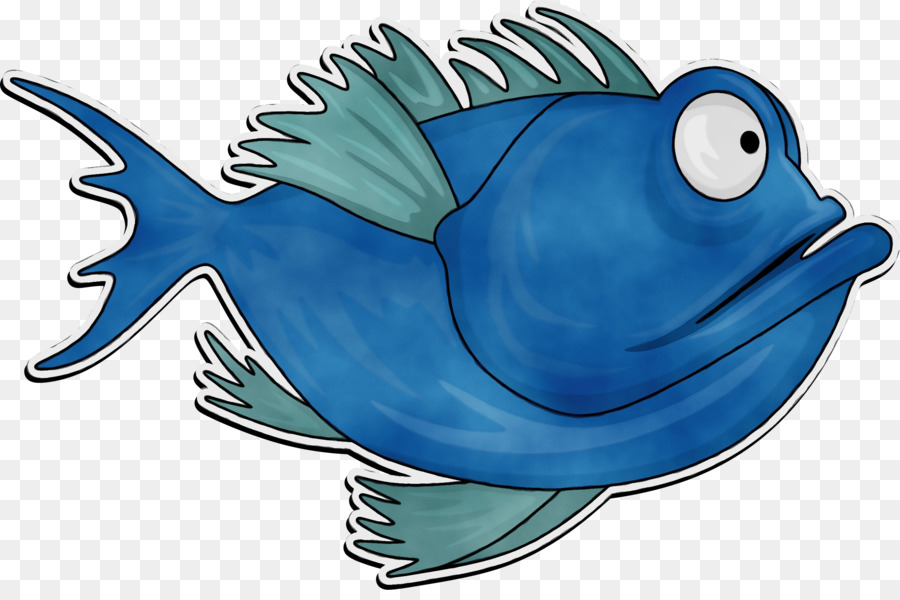 Pescado Azul，Acuático PNG