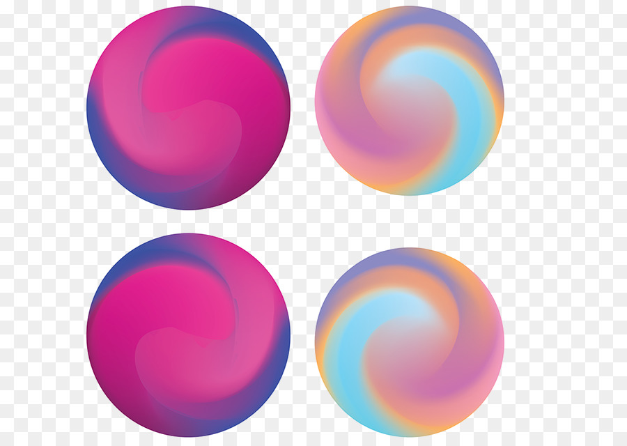 Remolinos De Colores，Diseño PNG