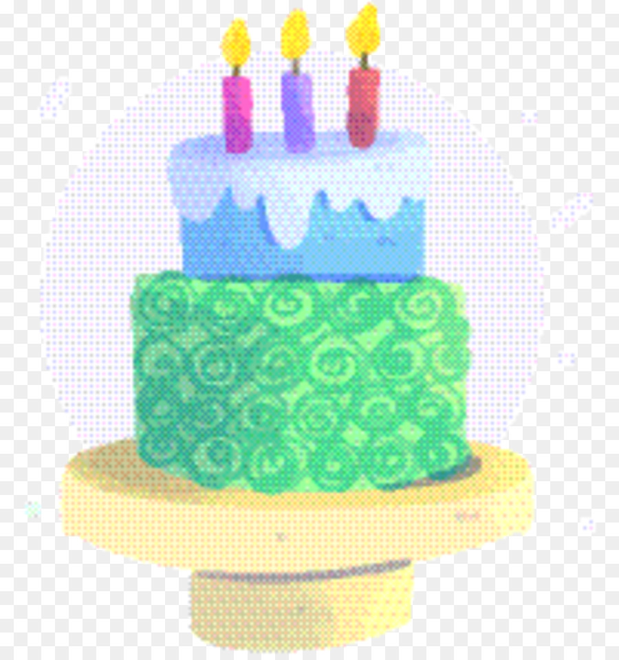 Pastel De Cumpleaños，Decoración De La Torta PNG