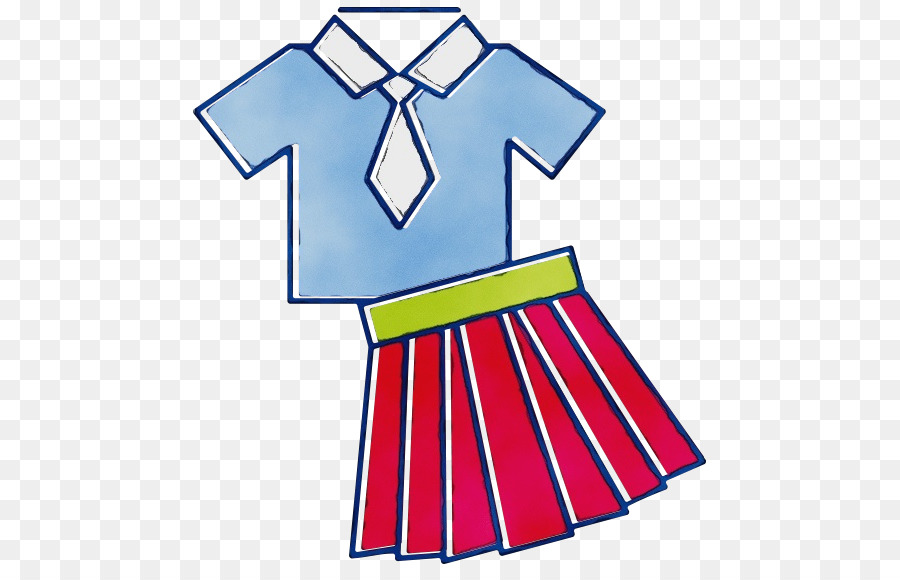 El Uniforme De La Escuela，Ropa PNG