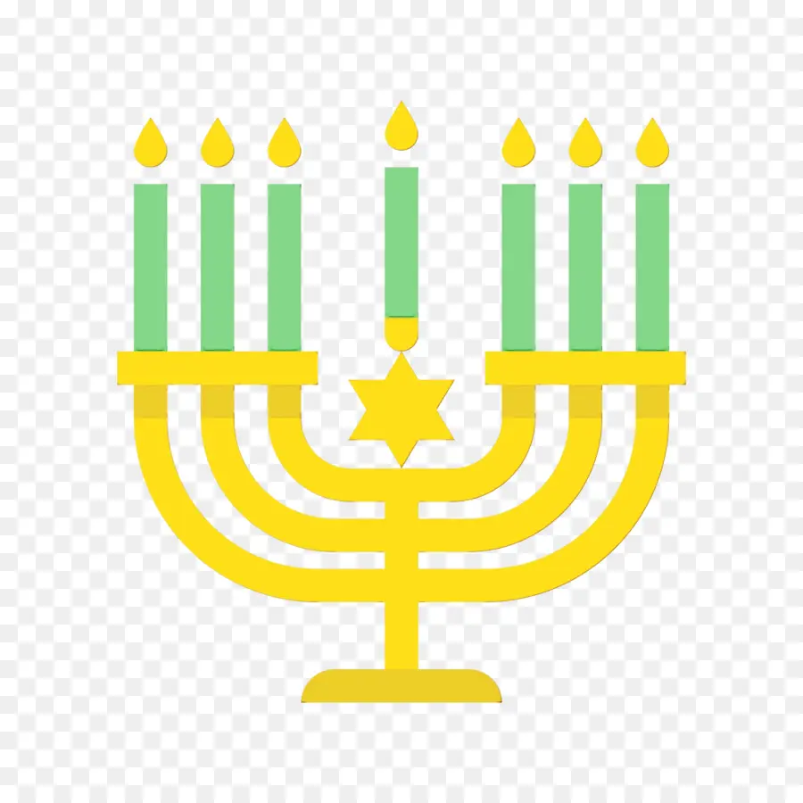 El Judaísmo，Menorah PNG