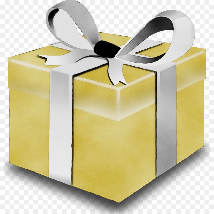 Caja De Regalo Dorada，Caja PNG