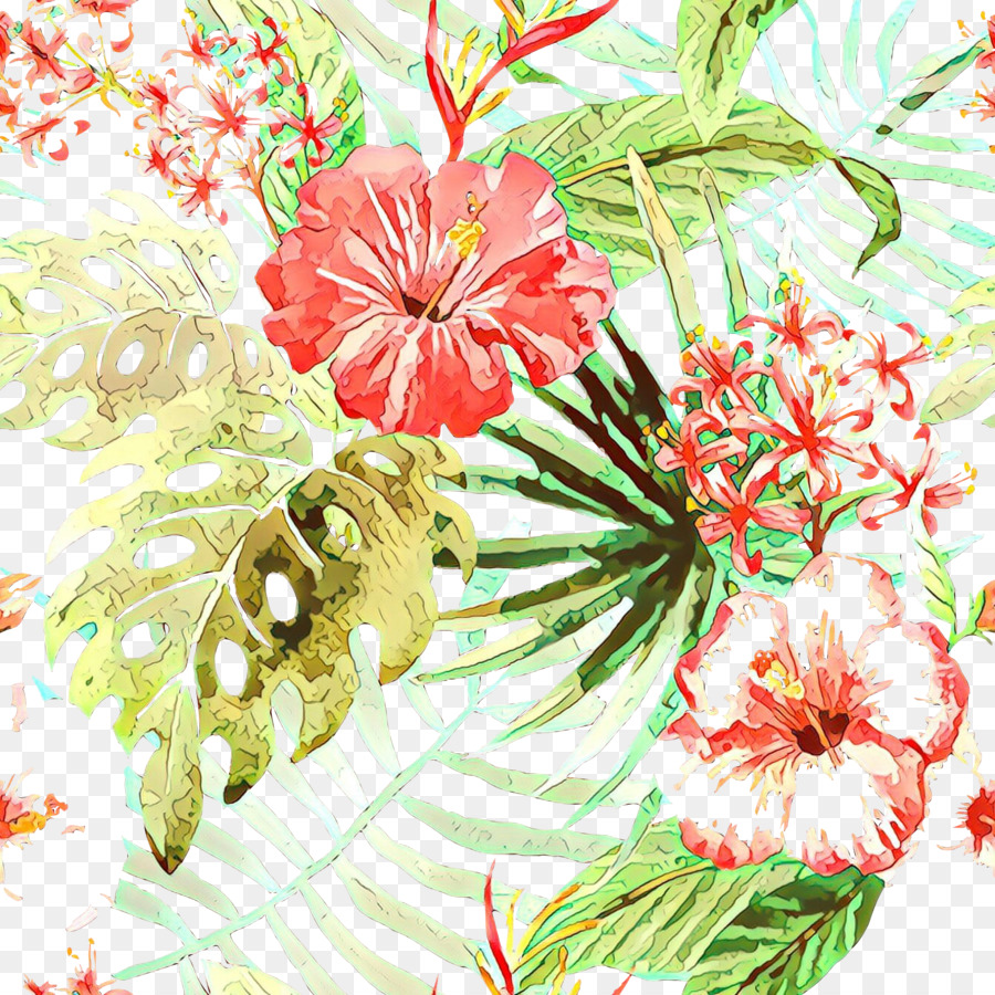 Diseño Floral，La Floración De La Planta PNG