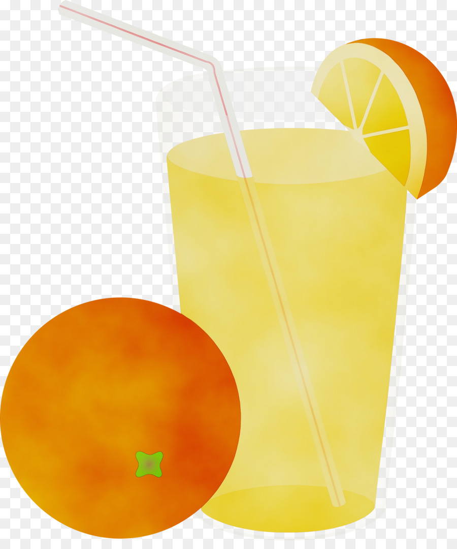 Jugo De Naranja，Refresco De Limón Verde PNG