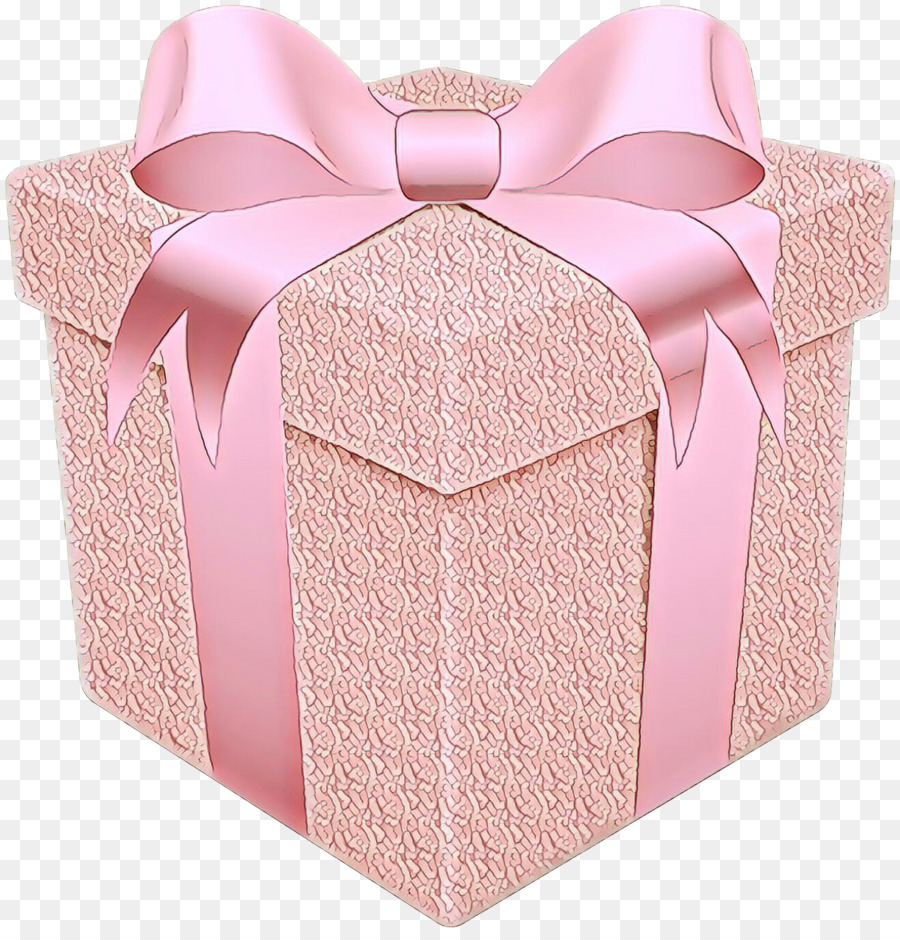 Caja De Regalo Rosa，Presente PNG