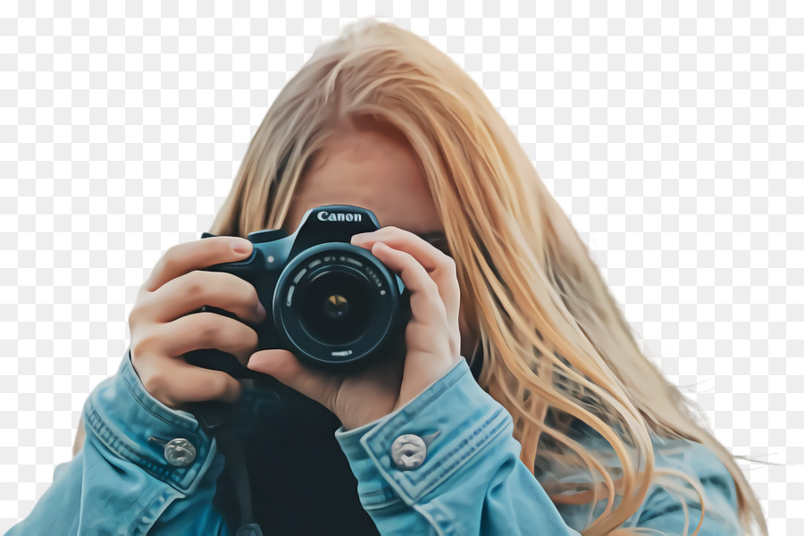 Mujer Con Camara，Cámara PNG