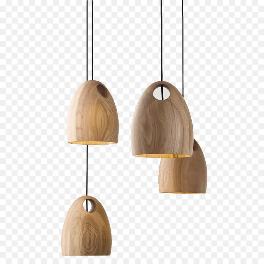 Luces Colgantes，De Madera PNG