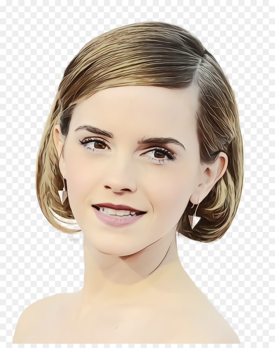 Emma Watson，Peinado PNG