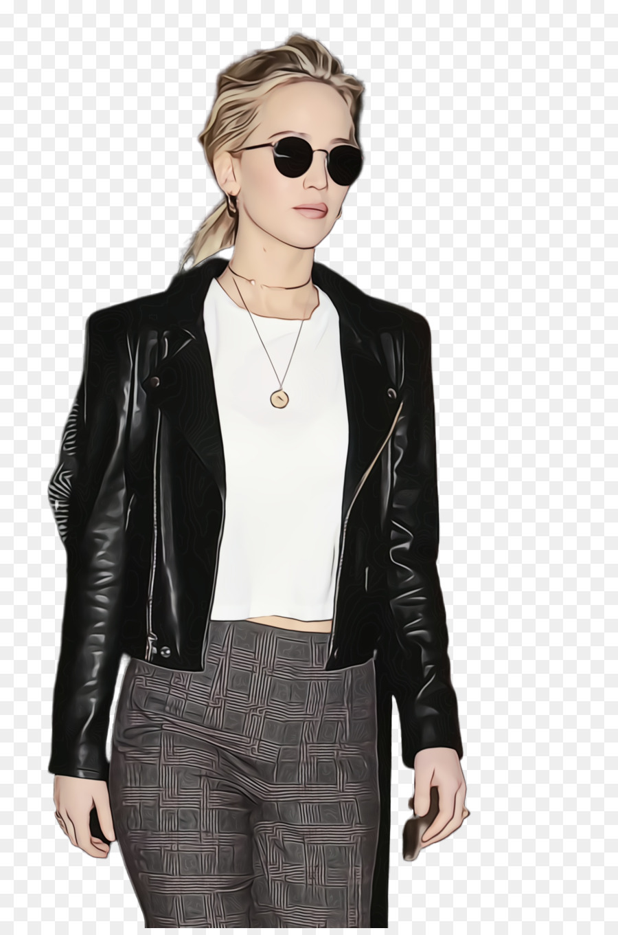 Chaqueta De Cuero，La Moda PNG