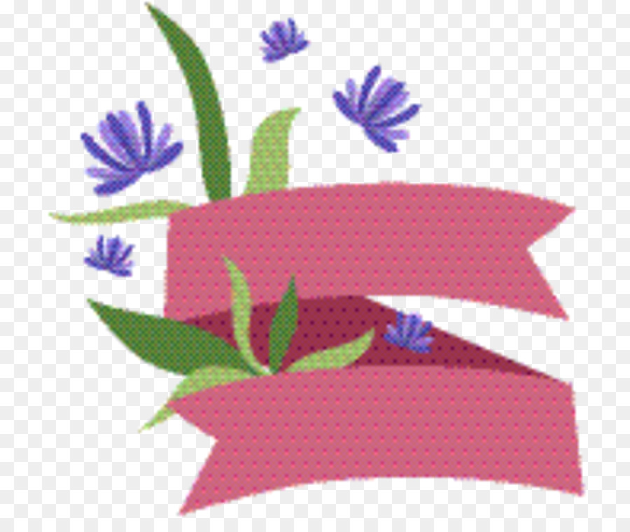 Diseño Floral，Morado PNG