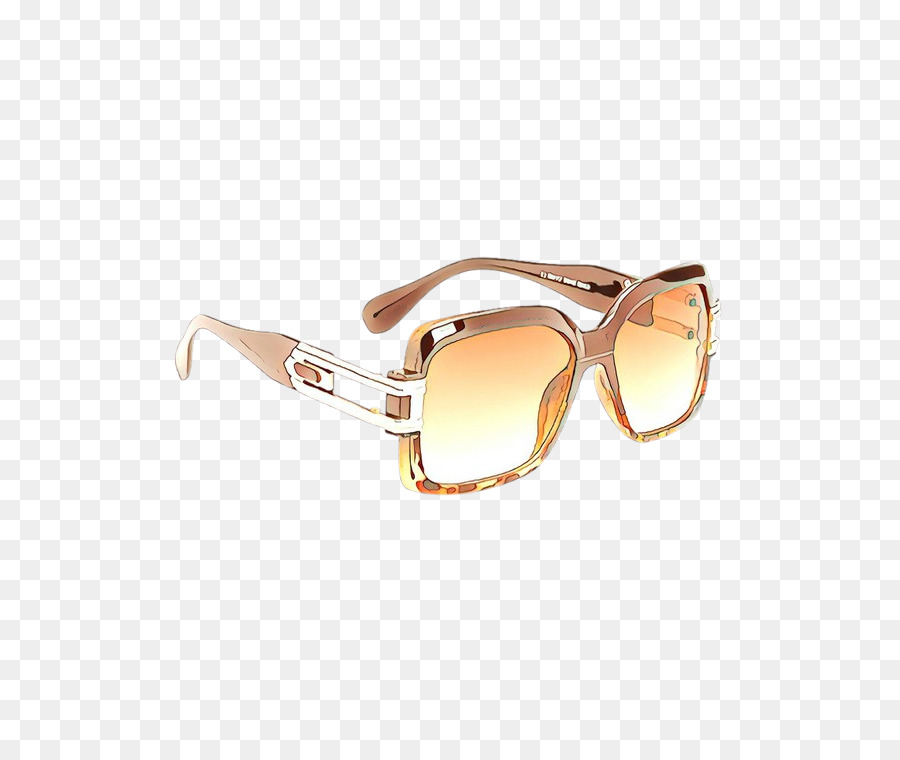 Gafas De Sol En Blanco Y Dorado，Gafas PNG