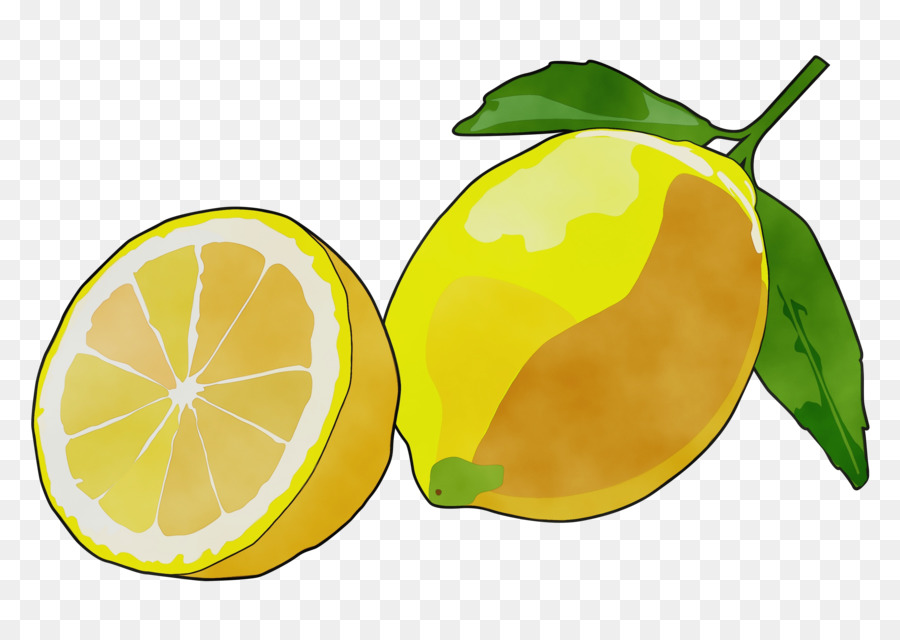 Limón，Dibujo PNG