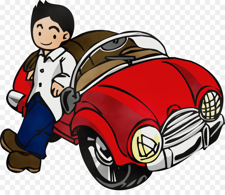 Coche Y Conductor，Vehículo PNG