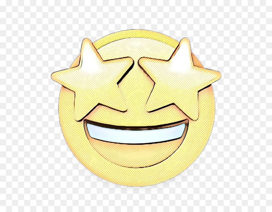 Emoji De Ojos De Estrella，Rostro PNG