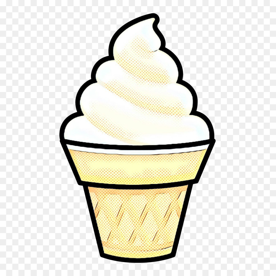 Cono De Helado，Postre PNG