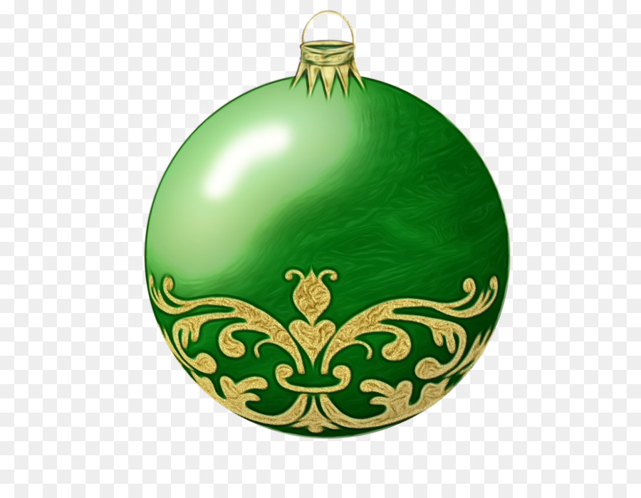 Adorno Verde，Navidad PNG