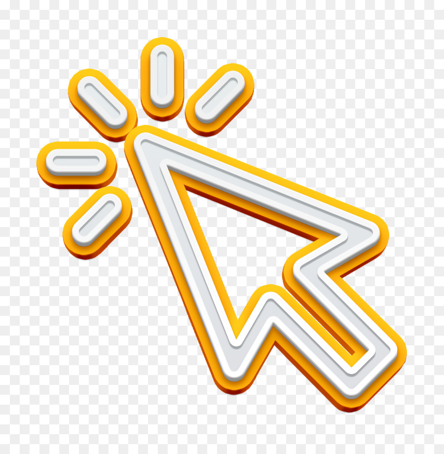 Haga Clic En El Icono，Cursor PNG