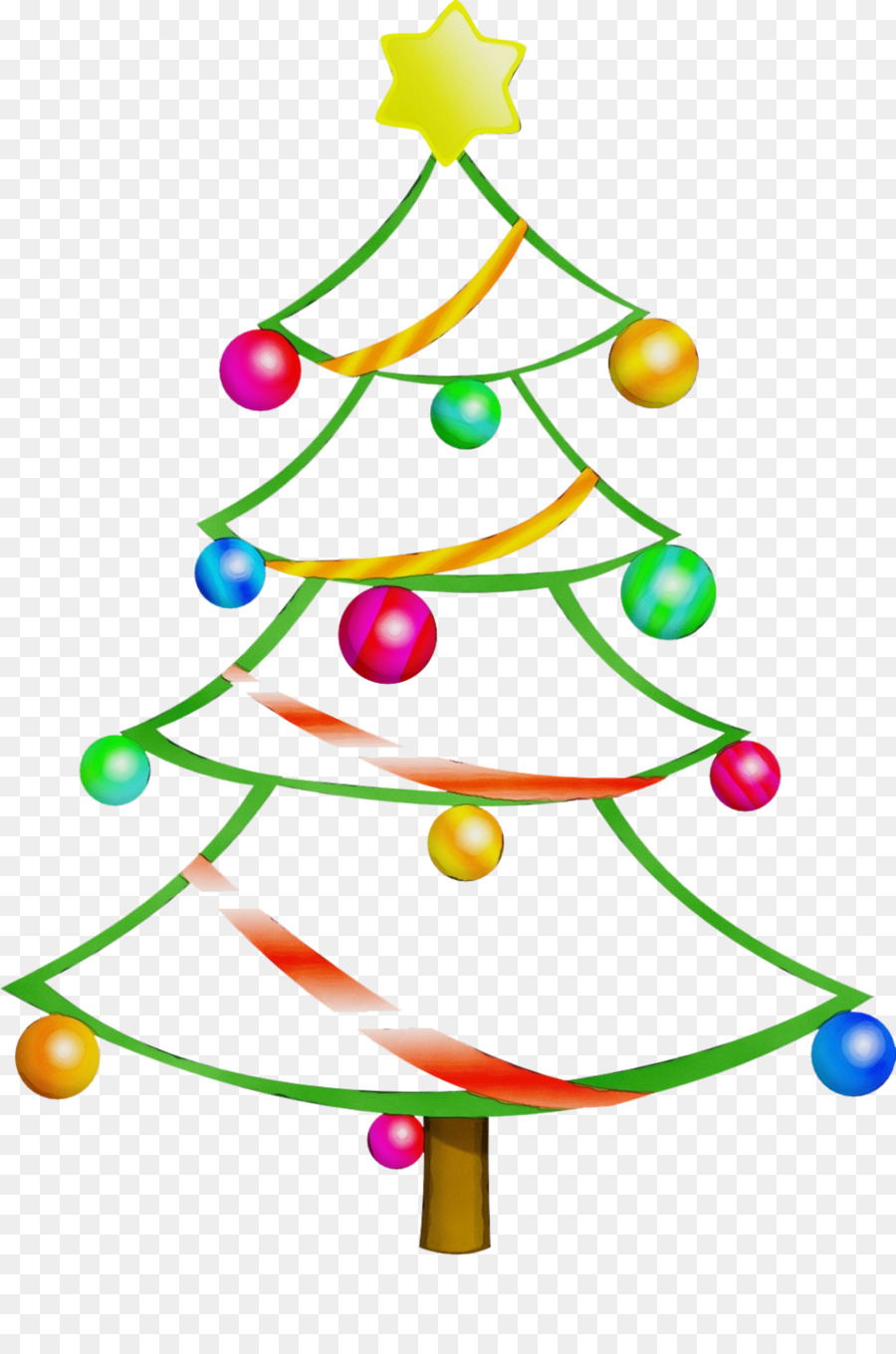 Árbol De Navidad，Luces PNG