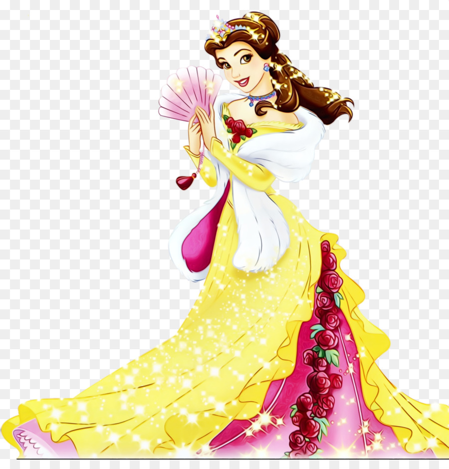 Diseño De Vestuario，La Princesa De Disney PNG