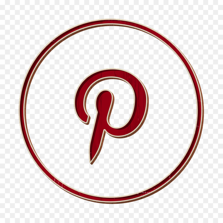 Logotipo De Pinterest，Redes Sociales PNG