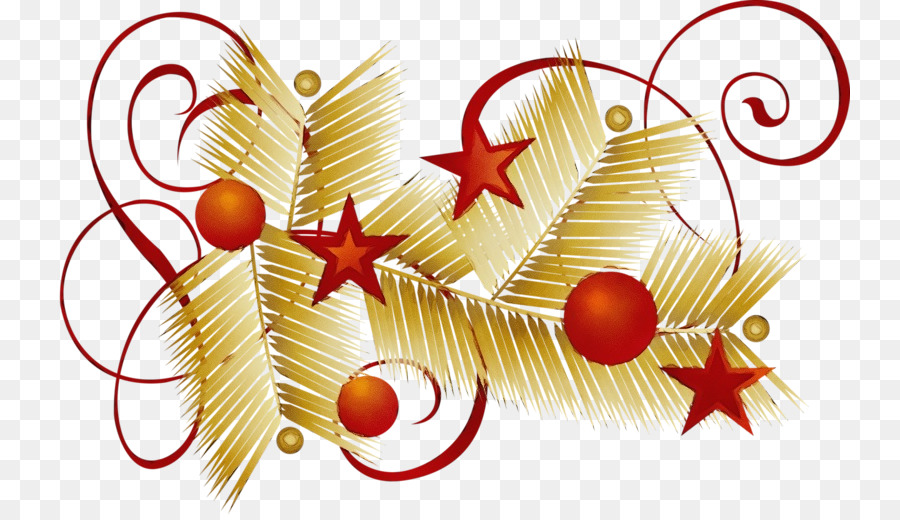 Decoraciones Navideñas，Estrellas PNG