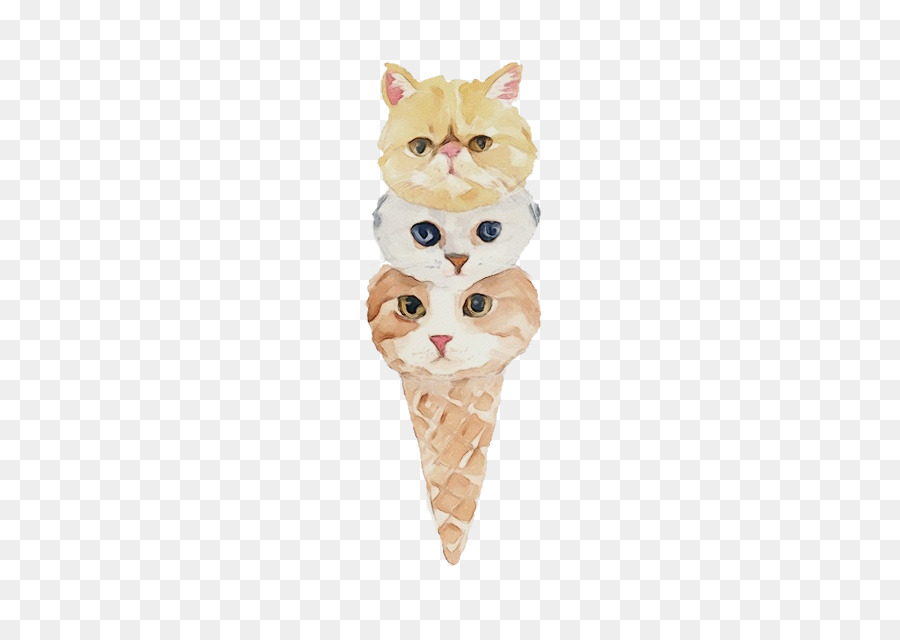 Gato，Helado PNG