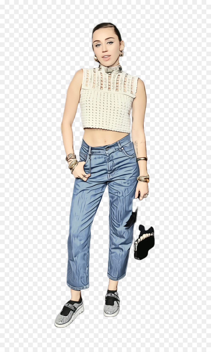 Jeans，Camiseta PNG