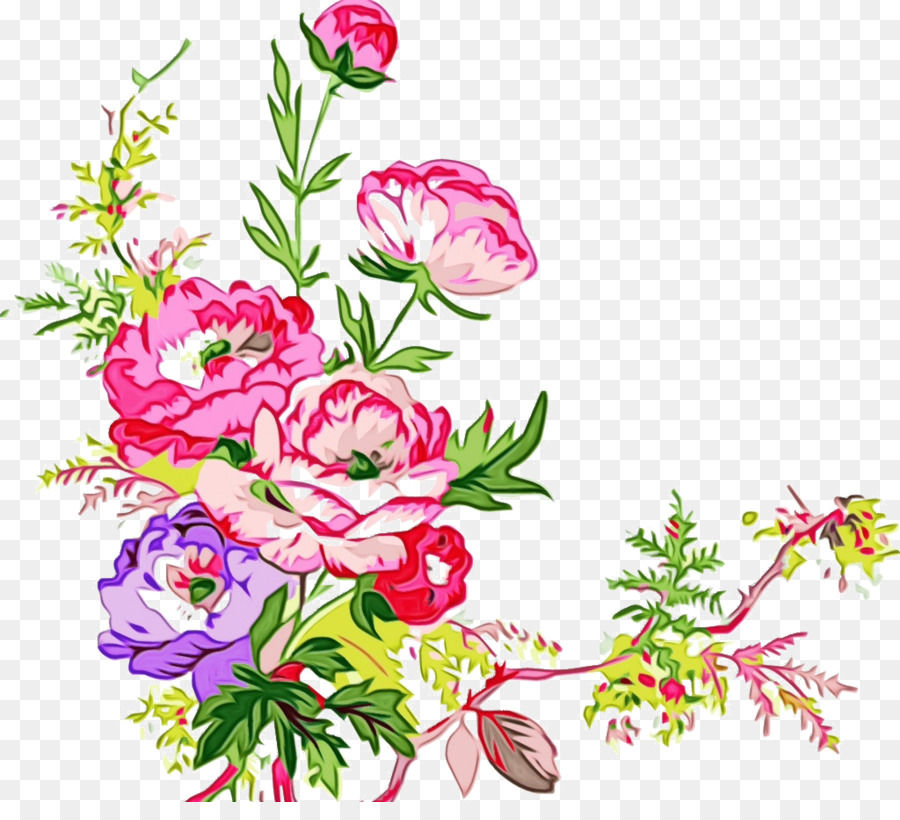 Diseño Floral，Cumpleaños PNG