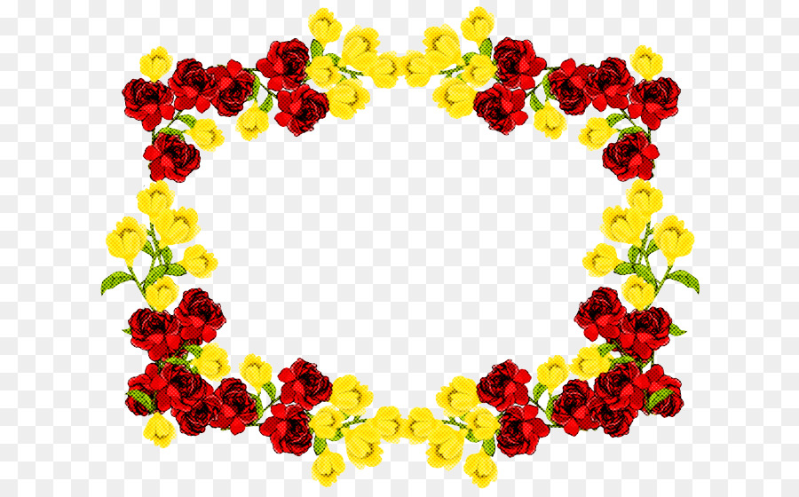 Forma De Corazón，Flores PNG