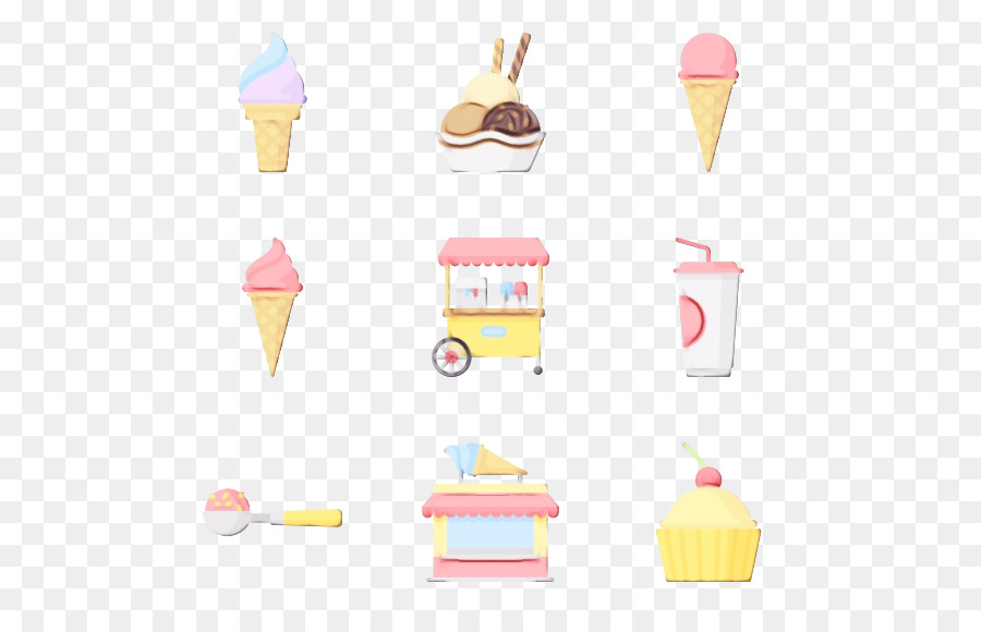 Helado，Conos De Helado PNG