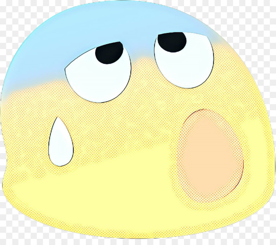 Emoji Asustado，Miedo PNG