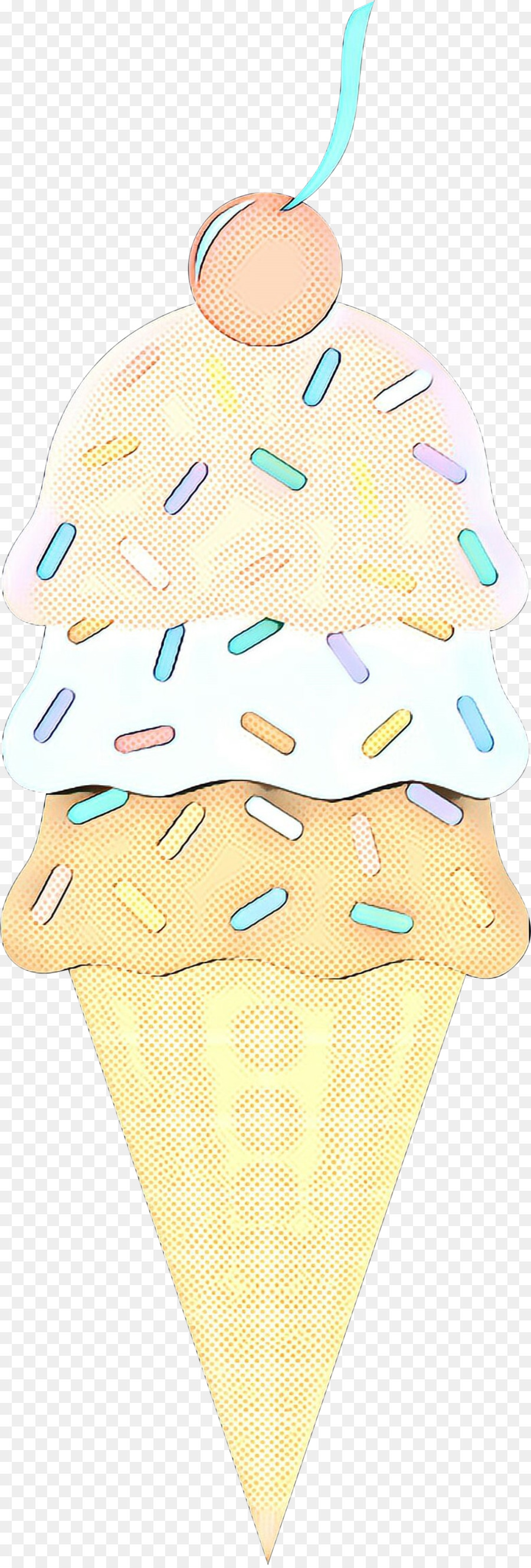 Conos De Helado，Amarillo PNG