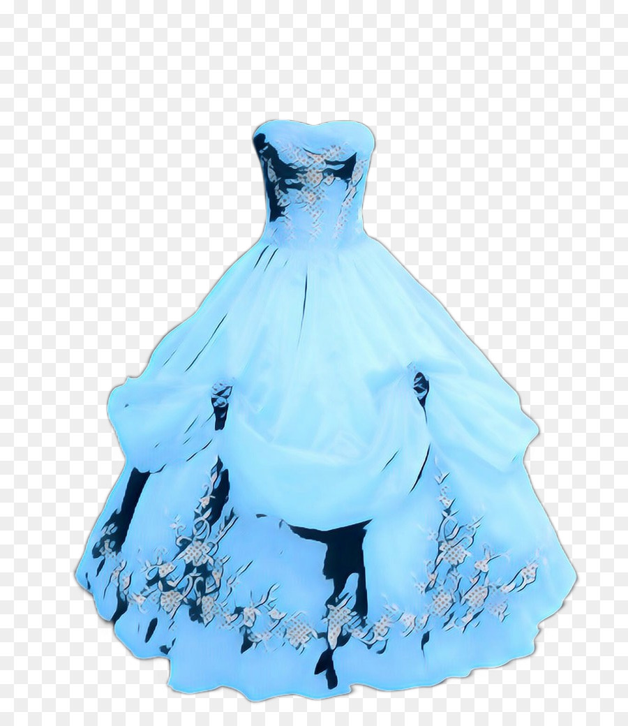 Vestido Azul，Vestido PNG