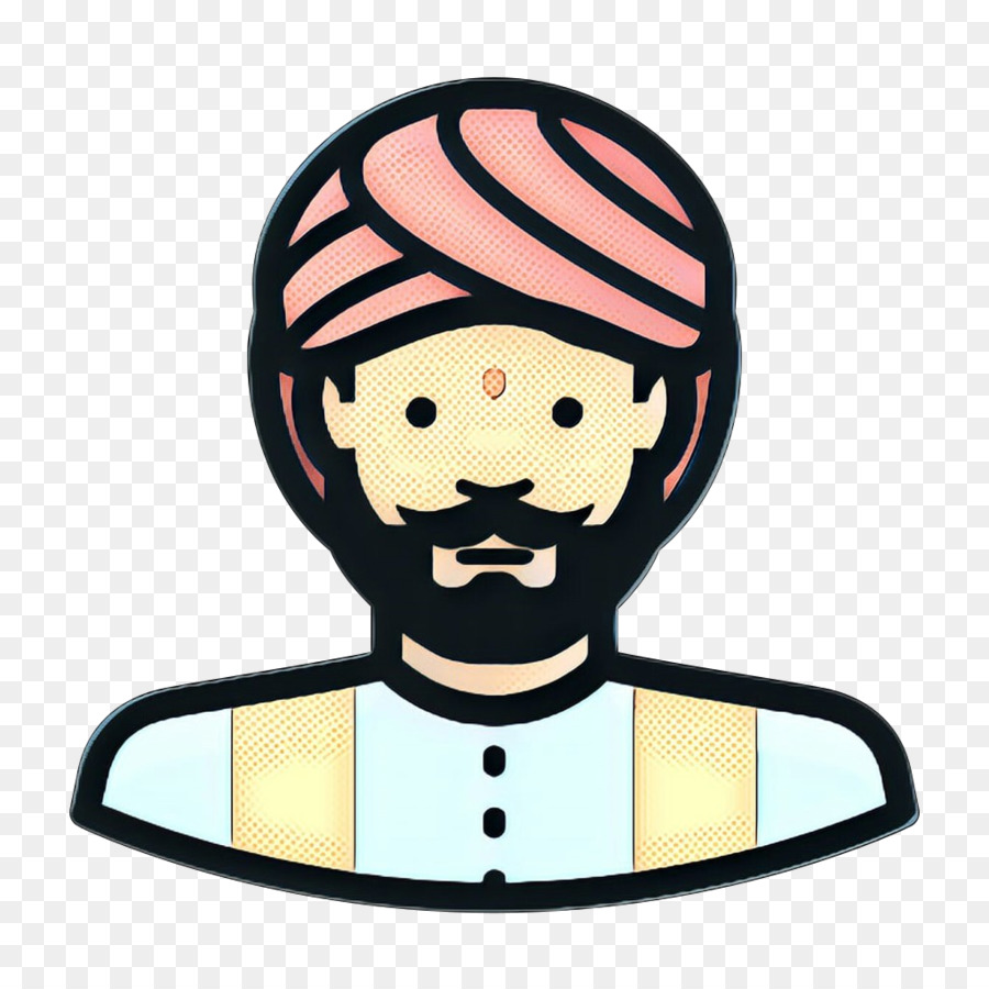 Hombre Con Turbante，Persona PNG