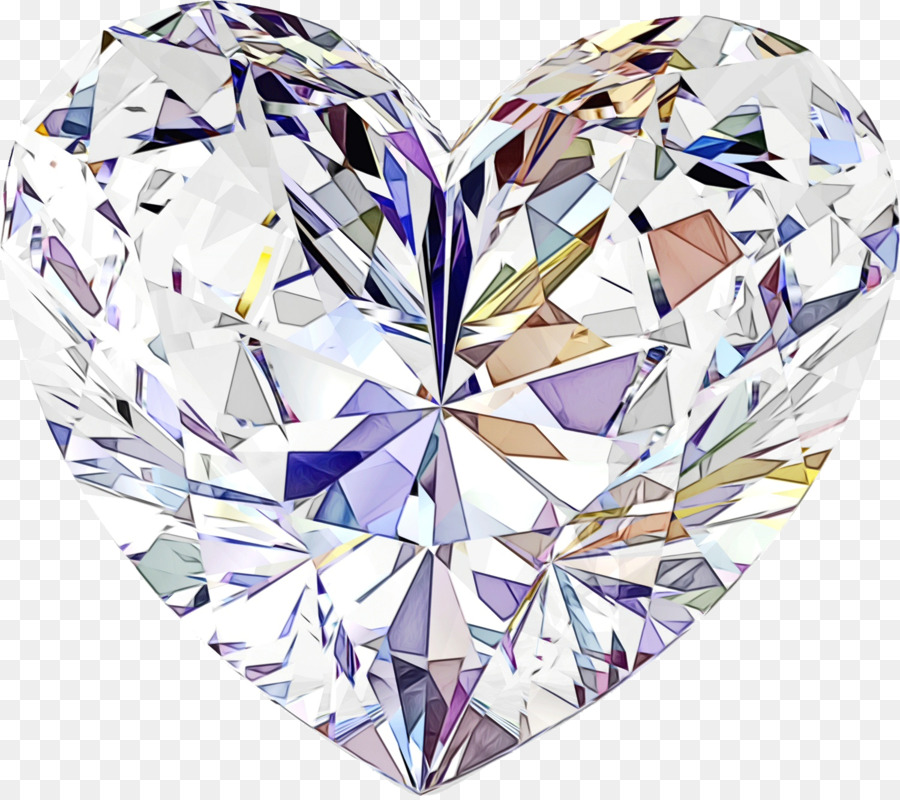 Diamante En Forma De Corazón，Joya PNG