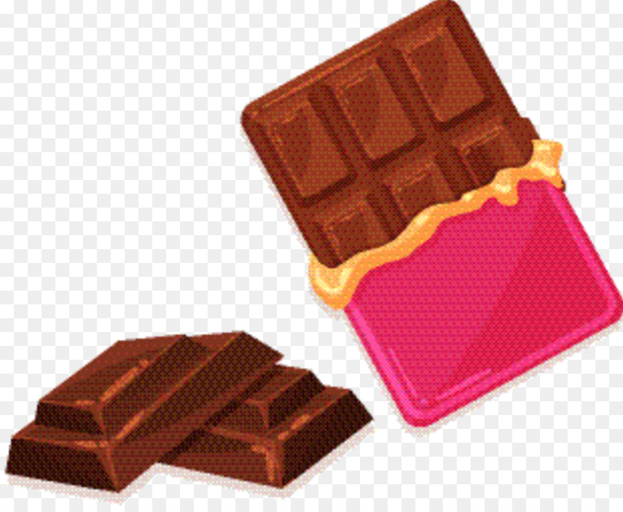 Barra De Chocolate，Dulce PNG