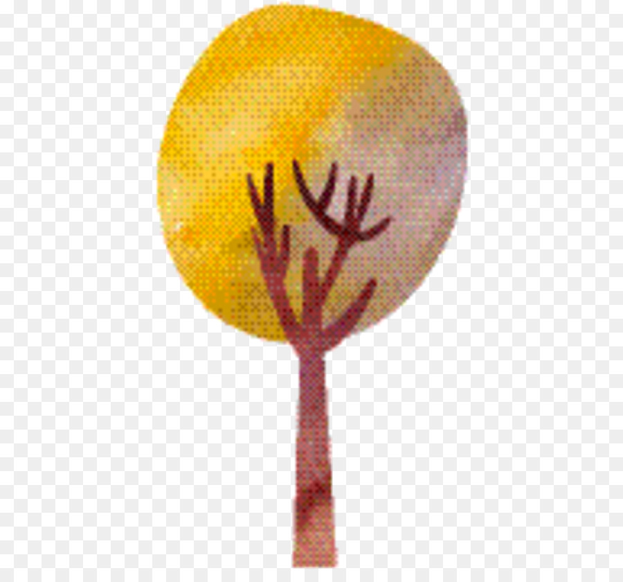 Árbol，Amarillo PNG